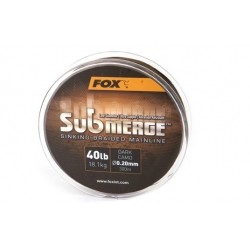 FOX - Submerge Dark Camo Sinking Braid X 300 m 0,16 mm 25 LB 11,3 kg - plecionka